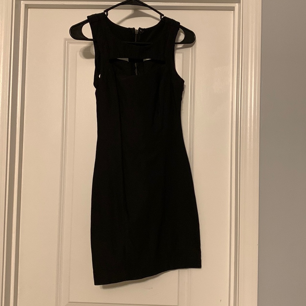 Strappy little black dress